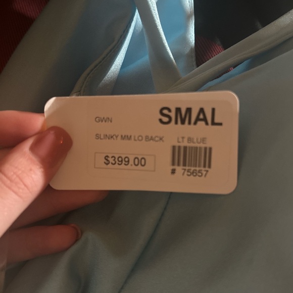 GWN Light Blue Prom Dress - Picture 2 of 5